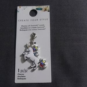 Charms with Swarovski Crystals